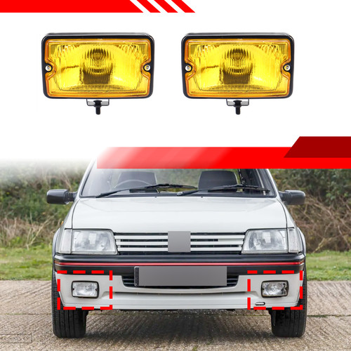Frontscheinwerfer - 2x,