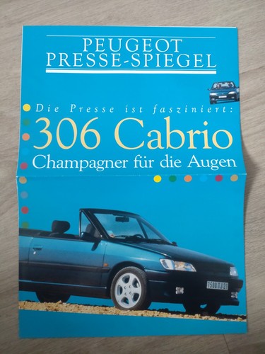 Peugeot 306 cabrio presse - 306,
